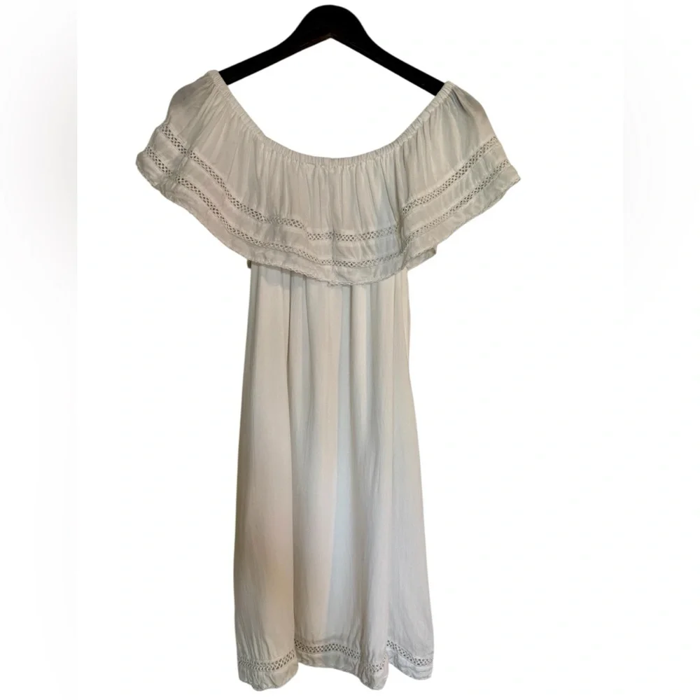 Aritzia Wilfred | Emmie Dress | Oak/White | M - Picture 7 of 10